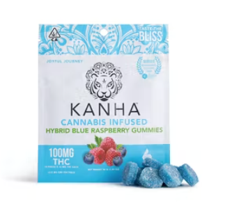Kanha - Blue Raspberry (H) 100 MG