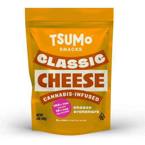 TSUMoSNACKS CLASSIC CHEESE - Crunchers - 100 MG