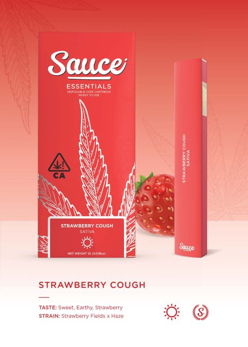 Sauce - Strawberry Cough - 1g disposable