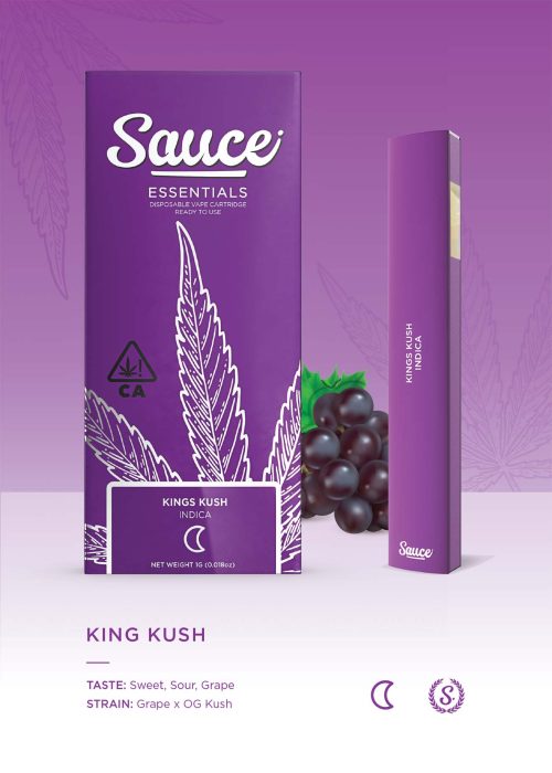 Sauce - King Kush - 1g Disposable